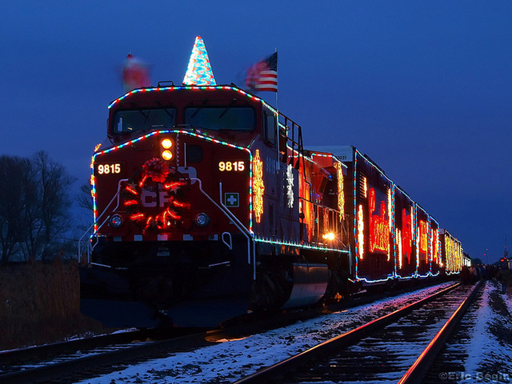 Read more about the article Holiday food train pulls in Monday
