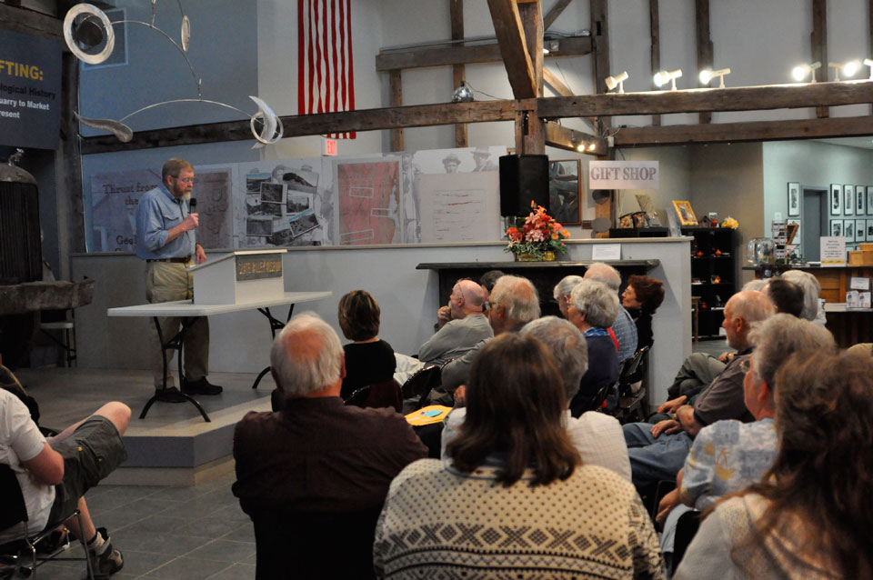 Read more about the article VPR commentator entertains at Slate Valley Museum