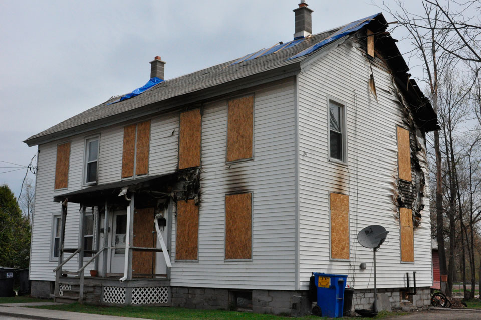 Read more about the article Fire damages Granville duplex