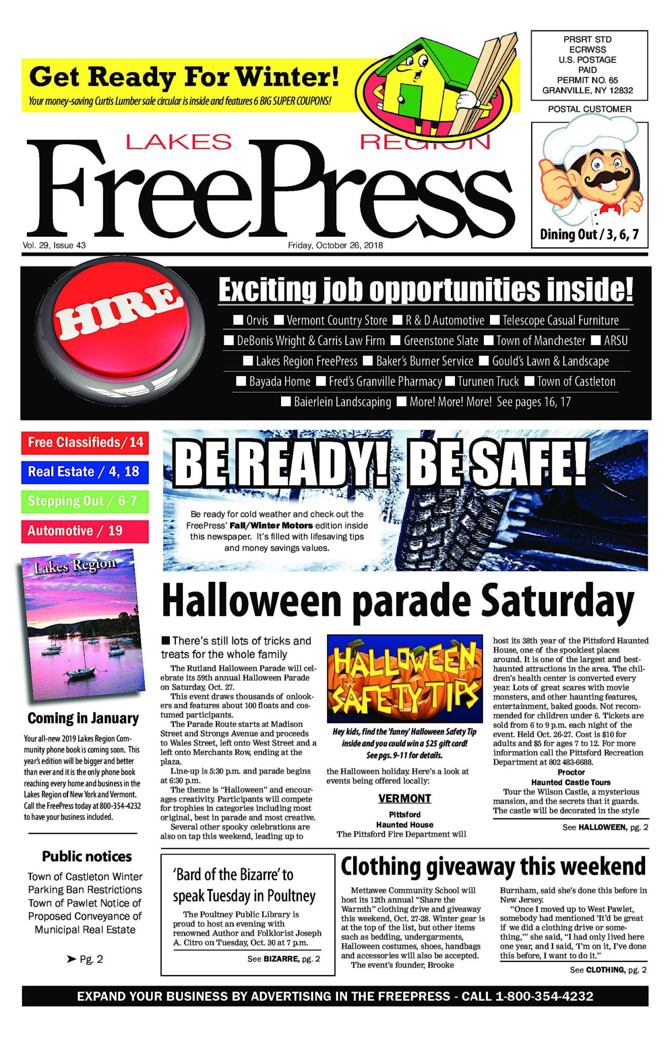 You are currently viewing Lakes Region Freepress – 10/26/18