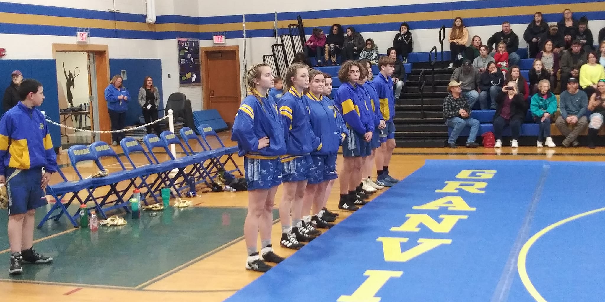 Read more about the article Granville Girls Split Two Matches on Historic Night