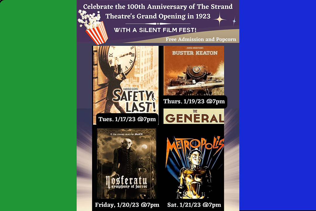 You are currently viewing Silent films at the Strand Jan. 17-21