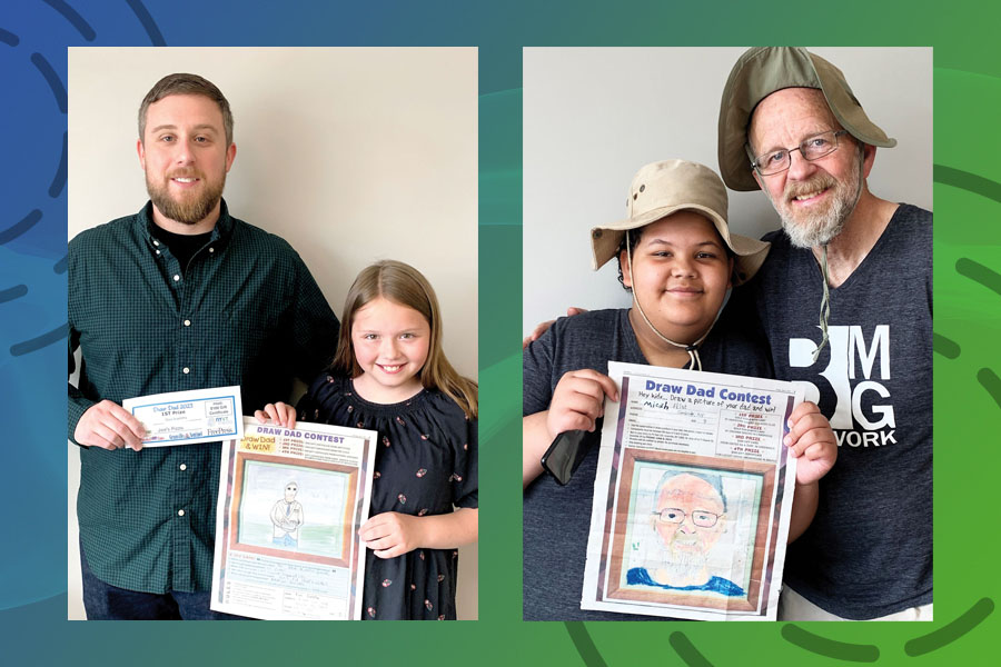Read more about the article Young readers draw their dads for Father’s Day 2023