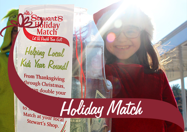 Read more about the article Stewart’s Shops annual Holiday Match program has begun
